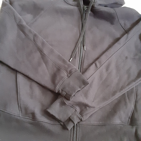 Tek Gear Ultrasoft Fleece black zip-up hoodie, XL - Picture 2 of 4